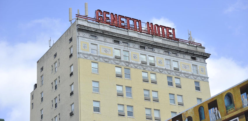 The Genetti Hotel, A Rich History